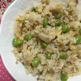 枝豆ガーリックチャーハン