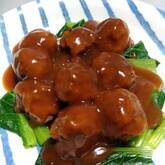 甘酢あんの肉団子