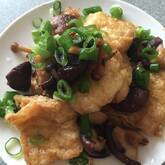 油揚げのみそ炒め