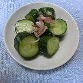 さっぱりキュウリ漬け