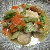 鶏むね肉のピリ辛みそ炒め