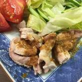 濃厚ゴマダレがけゆで鶏