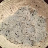 シラスのすりつぶし