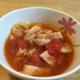 たっぷりキャベツのトマトスープ