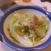 キャベツのチーズ炒め