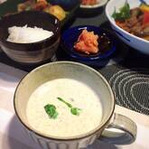 キノコのポタージュスープ