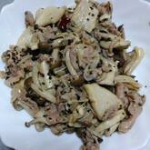 豚こま肉でも大満足のアヒージョ 節約食材で超簡単 by松本 知恵さん