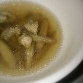 オクラ入りみそ汁