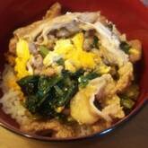 豚肉のオイスター風味丼