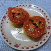 トマトとチーズのサンドソテー