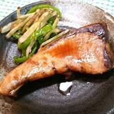 ブリのバター照り焼き