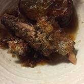 イワシの和風梅シソ丼