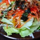 レタスの和風サラダ