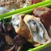 洋風シソ卵焼き