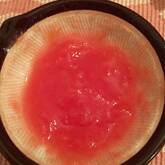 トマトのすりつぶし