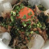 ネバネバ！さっぱりオクラ納豆のぶっかけ素麺