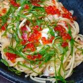 冷製シーフードパスタ