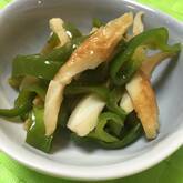 あともう一品に！ちくわとピーマンのきんぴら