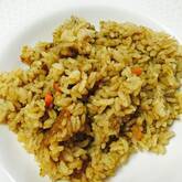 ソーセージのカレー炊き込みご飯