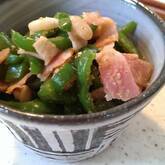 大量消費に！簡単即席ピーマンのきんぴらごま風味