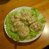 ツナマヨのポテトボート