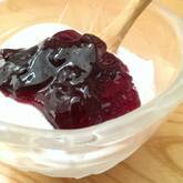 ヨーグルトのジャムがけ