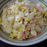 キャベツとアンチョビのポテトサラダ