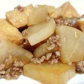ほっとする味 厚揚げと大根の煮物