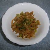 大根のバターきんぴら