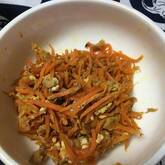 お箸とまらない！にんじんしりしり