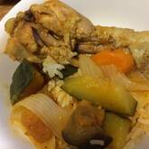 クスクス・鶏肉のトマト煮込みソース