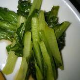 小松菜の炒め物