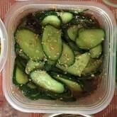 キュウリの旨みしょうゆ漬け