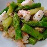 さっぱりおつまみ！アスパラとホタテのマスタードマリネ