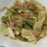 無限キャベツ（ツナマヨ炒め）