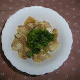 大根とツナの炒め物