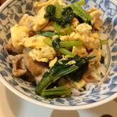 豚肉のオイスター風味丼