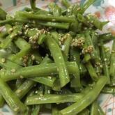 ササゲのゴマ和え