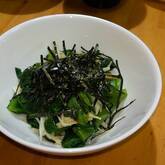 ほうれん草の海苔和え