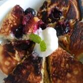 ブルーベリーパンケーキ