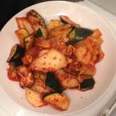 ズッキーニのキムチ炒め