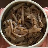 手綱コンニャクのきんぴら風炒め