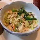 豚ひき肉みそ炒め