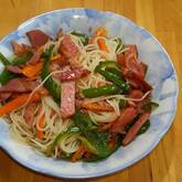 焼豚入りビーフン