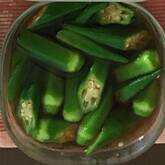 オクラのお浸し