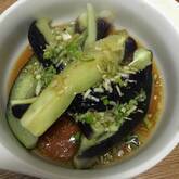 レンジ蒸しナス