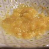 バナナのすりつぶし