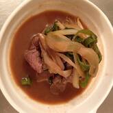 牛肉とピーマンのソース炒め