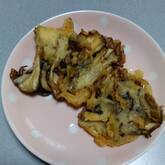 マイタケの天ぷら