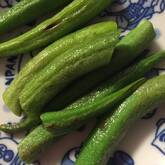 オクラのナンプラー炒め